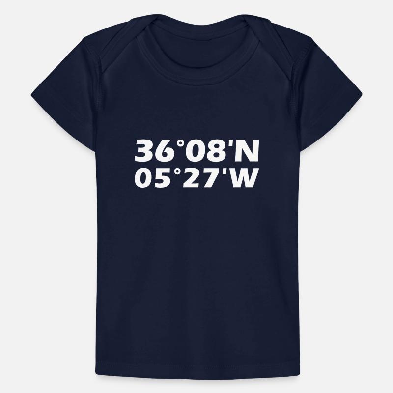 Algeciras coordinates Baby Premium Organic T-shirt