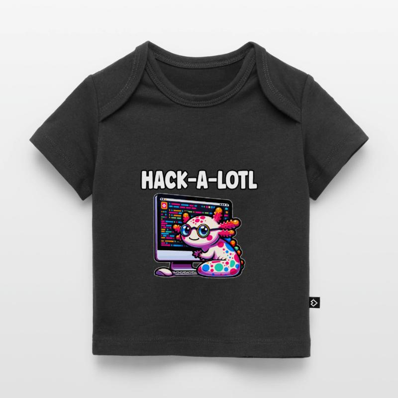 Funny Coding Axolotl Programming Gift Baby Premium Organic T-shirt