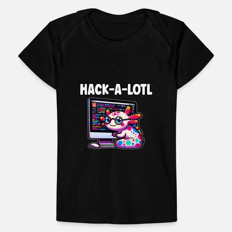 Cadeau de programmation drôle d’axolotl codage T-shirt Premium bébé bio