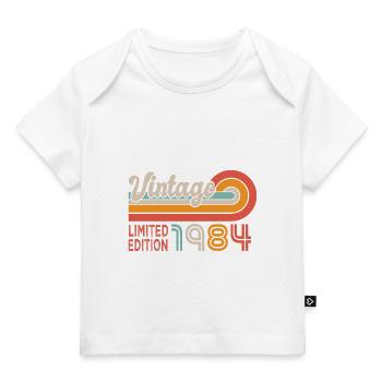 1984 Birthday Born in 1984 - Baby Premium Organic T-shirt - dark navy - Front