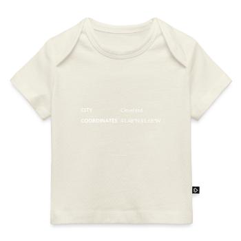 Cleveland Ohio USA Koordinaten - Baby Premium Organic T-Shirt - Dunkelnavy - Vorne