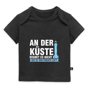 Platdeutsch Norddeutschen Möwe Geschenk - Baby Premium Organic T-Shirt - Schwarz - Vorne
