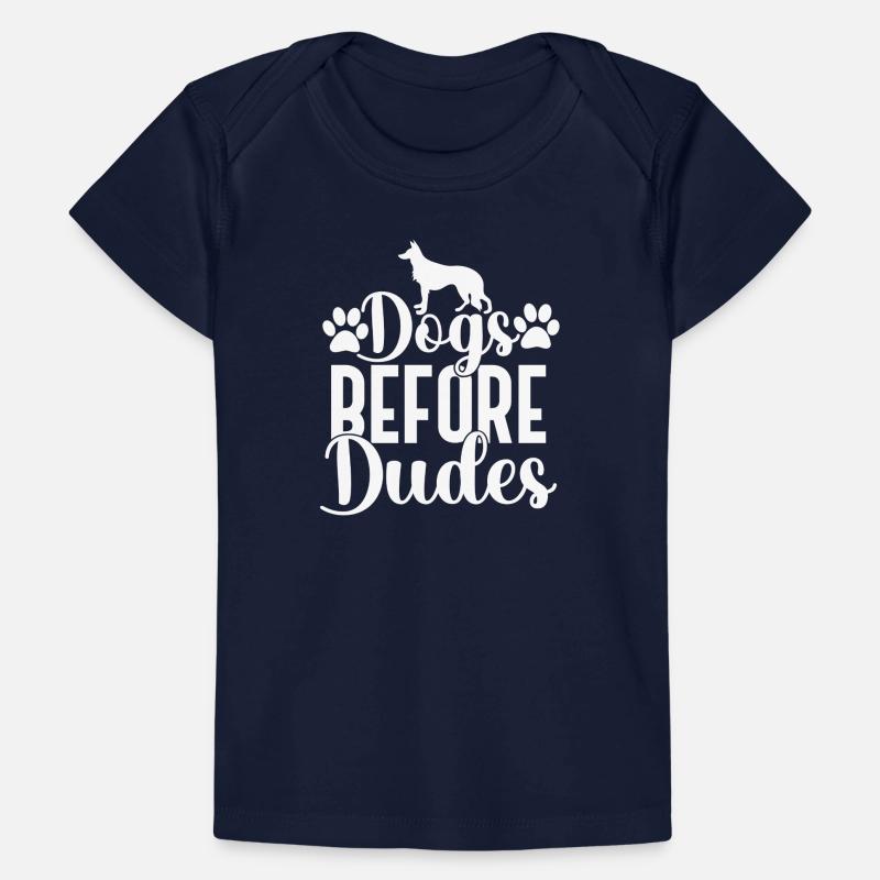 Chiens devant les gars T-shirt Premium bébé bio