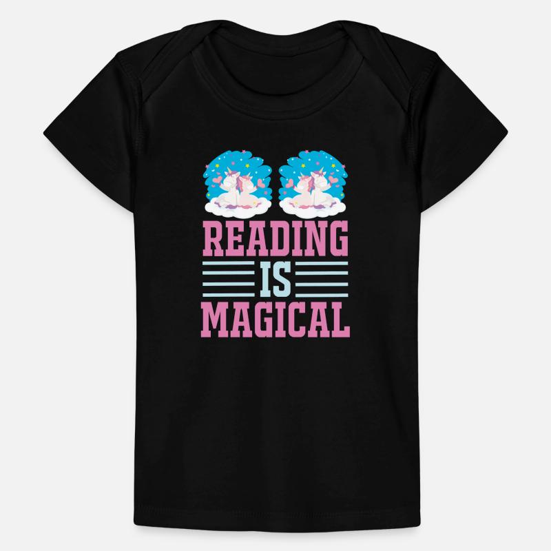 La lecture de licorne est magique T-shirt Premium bébé bio