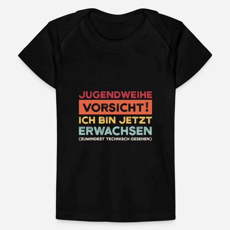 Jugendweihe Jugend Konfirmation Geschenk Baby Premium Organic T-Shirt