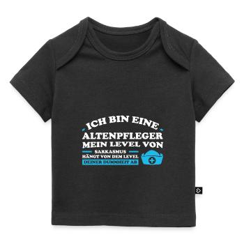 Altenpfleger Beruf Altenpflege Geschenk - Baby Premium Organic T-Shirt - Schwarz - Vorne