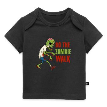 Faites la promenade des zombies Horreur Halloween Cadavre de morts-vivants - T-shirt Premium bébé bio - noir - Devant