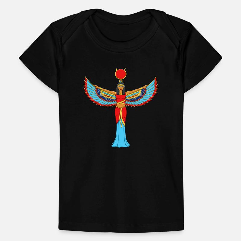Goddess Egyptian Pharaoh Pyramid Ancient Egypt Baby Premium Organic T-shirt