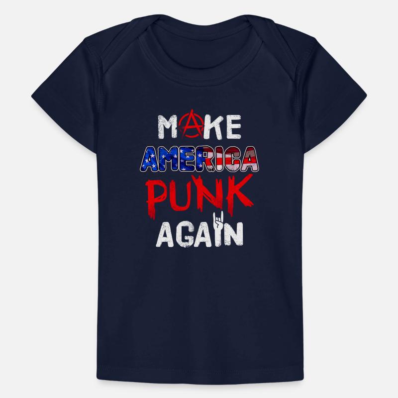 Make America punk again / US Punk Rock, Punks Baby Premium Organic T-shirt