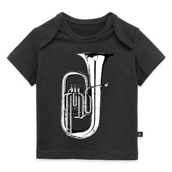 Tuba - Baby Premium Organic T-shirt - black - Front