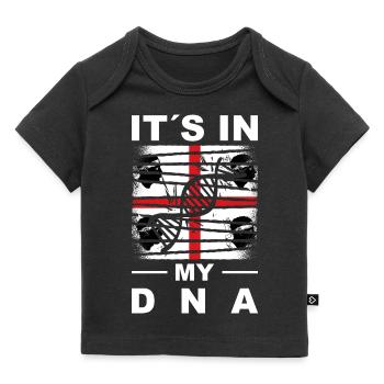 Bandiera Sardegna Bandiera Sarda Bandiera Sardegna - T-shirt Premium neonato bio - nero - Fronte