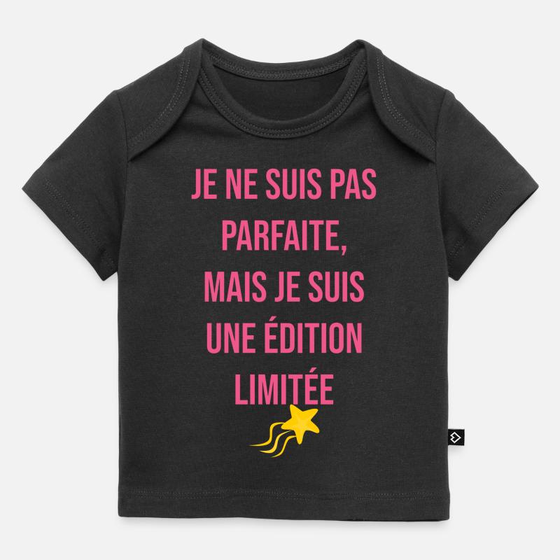 Parfaite édition limitée - T-shirt Premium bébé bio - noir