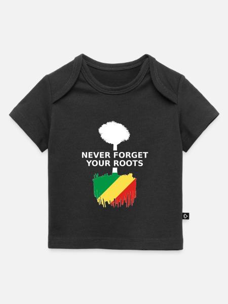 Republik Kongo - Baby Premium Organic T-Shirt - Schwarz