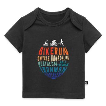 Triathlon - Baby Premium Organic T-shirt - black - Front