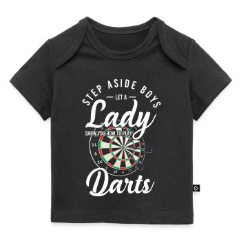 Dart - Baby Premium Organic T-Shirt - Schwarz - Vorne