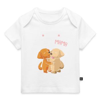 Meilleure maman du Labrador - T-shirt Premium bébé bio - marine foncé - Devant