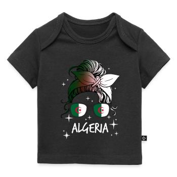 Algérie - T-shirt Premium bébé bio - noir - Devant