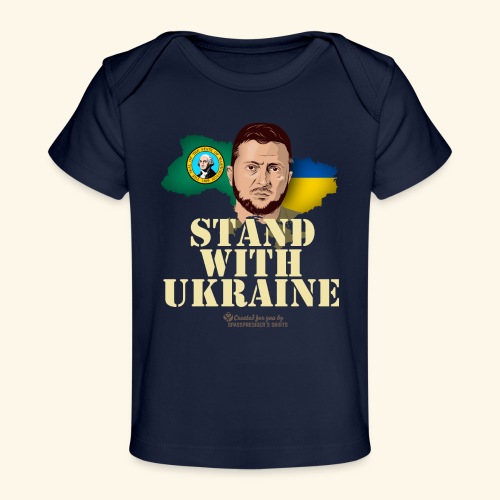 Ukraine Washington - Baby Bio-T-Shirt