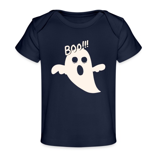 Halloween Geist - Boo!! - Baby Bio-T-Shirt