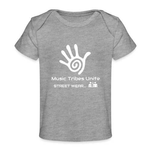 Music Tribes Unite - STREETWEAR by Pia & Nigel J. - Organic Baby T-Shirt