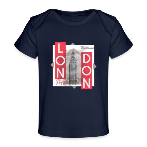 Welcome London - Organic Baby T-Shirt