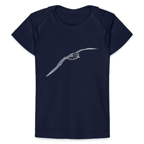 Albatros - König der Lüfte - weiss - Baby Bio-T-Shirt