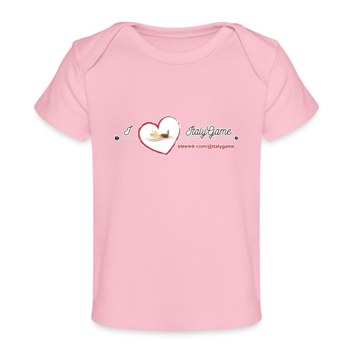 iloveitalygame - Maglietta ecologica per neonato