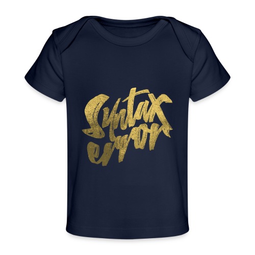 Syntax Error - Ekologisk T-shirt baby