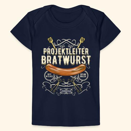 Grillen Design Projektleiter Bratwurst - Baby Bio-T-Shirt