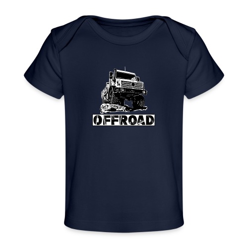 Unimog - Oldtimer - Offroad - Universal Motorgerät - Baby Bio-T-Shirt