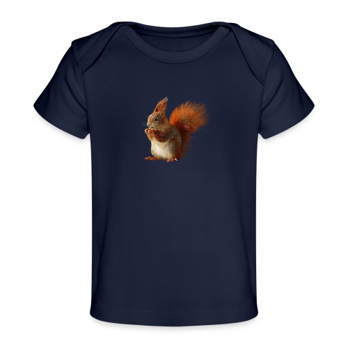 Eichhörnchen - Baby Bio-T-Shirt