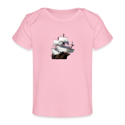 Segelschiff - Baby Bio-T-Shirt
