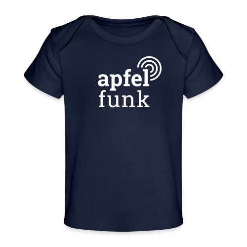 Apfelfunk Dark Edition - Baby Bio-T-Shirt