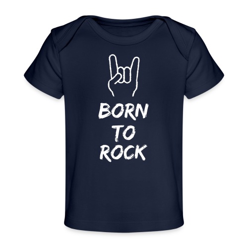 Born to Rock - Baby Bio-T-Shirt