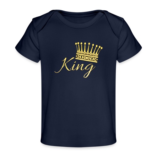 King Or by T-shirt chic et choc - T-shirt bio Bébé