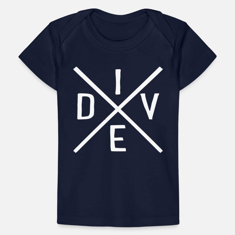 Plongée T-shirt Premium bébé bio