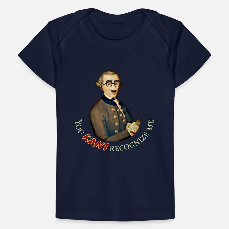 Funny Philosopher: Can't recognize Immanuel Kant Baby Premium Organic T-shirt