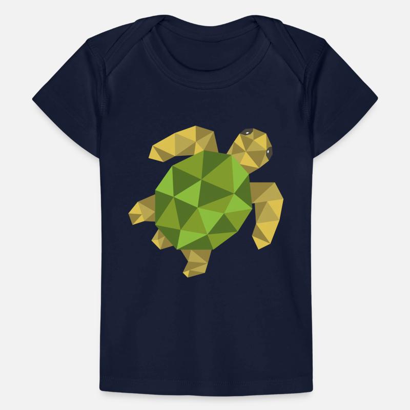 Turtle Geometric Gift Triangle Hipster Baby Premium Organic T-shirt