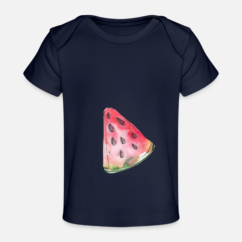 Pastèque - T-shirt Premium bébé bio - marine foncé
