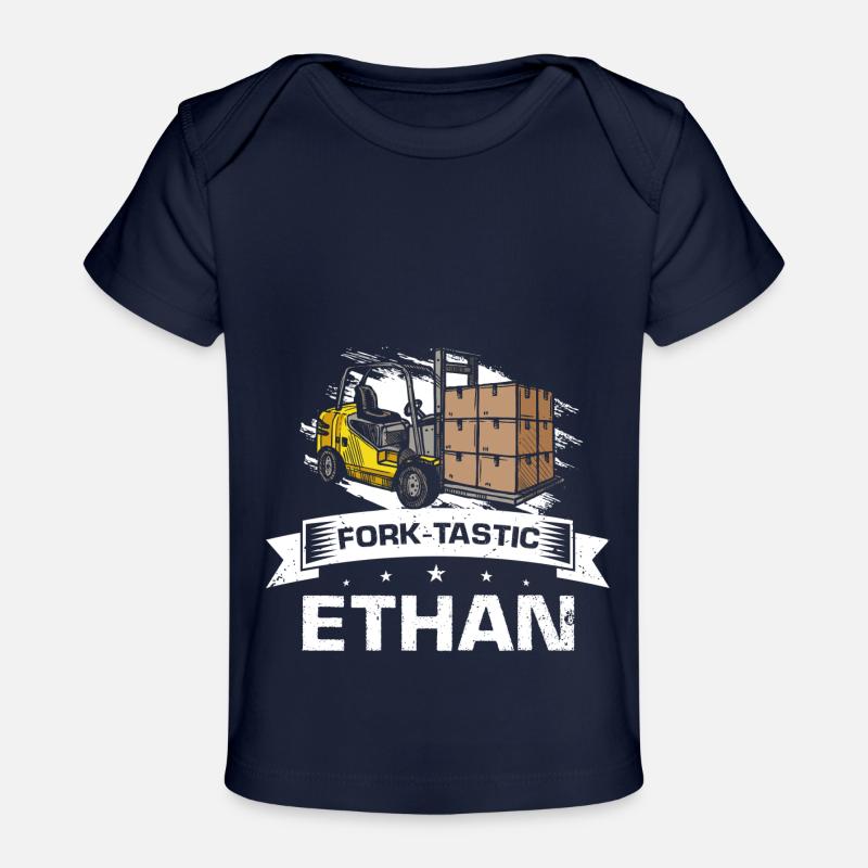 Chauffeurs d’entrepôt et magasiniers pour chariots élévateurs - T-shirt Premium bébé bio - marine foncé