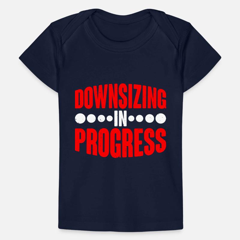 Downsizing In Progress 19 Baby Premium Organic T-shirt