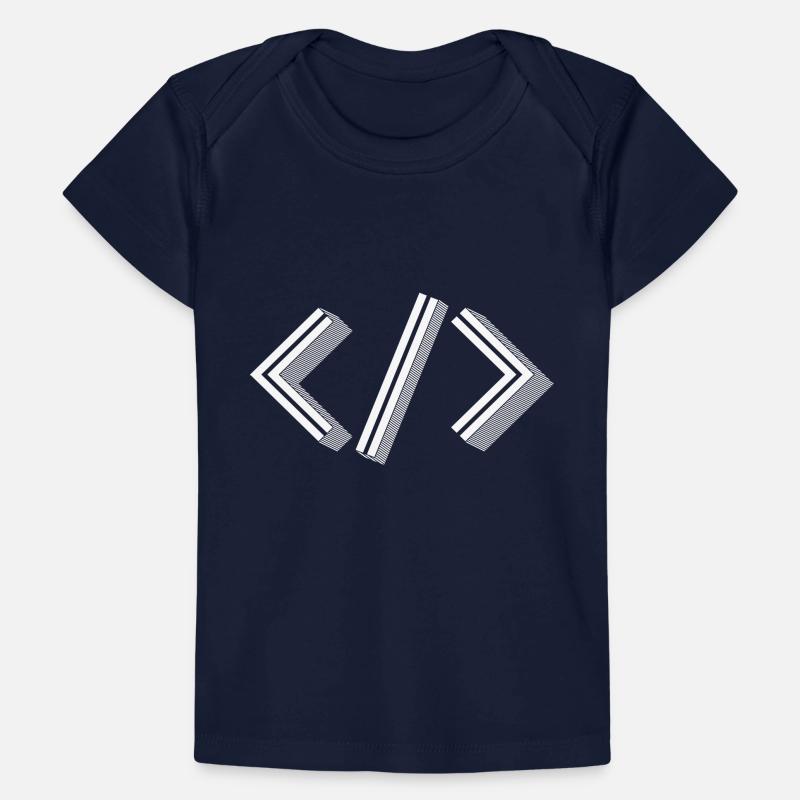 Retro Bracket's - Full Stack Developer HTML XML Baby Premium Organic T-Shirt