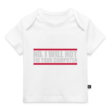 Ne pas réparer votre ordinateur - T-shirt Premium bébé bio - marine foncé - Devant