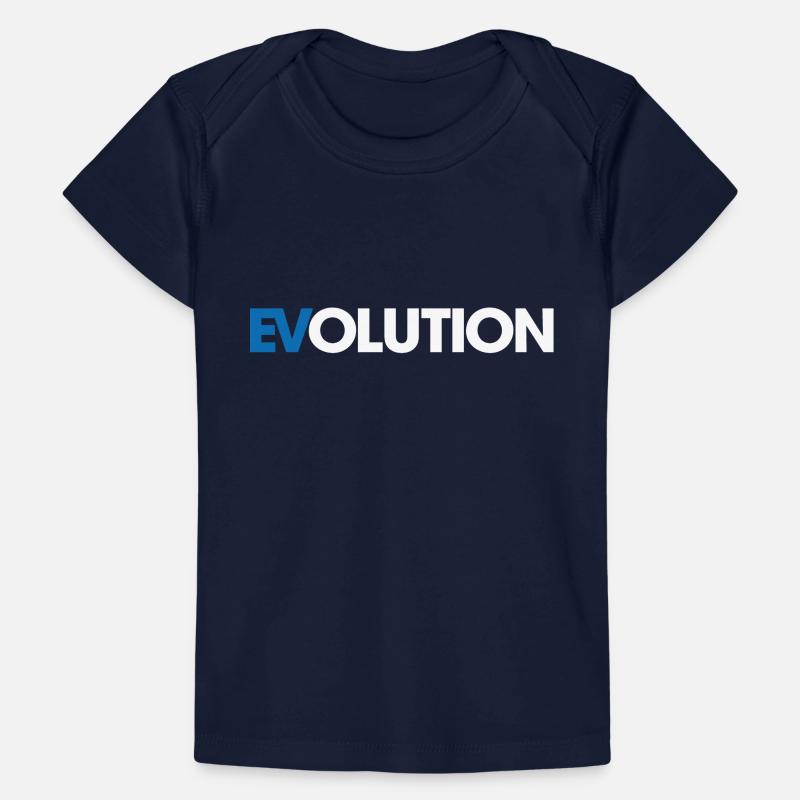 Elektrisch - E Auto - Evolution - Spruch Baby Premium Organic T-Shirt