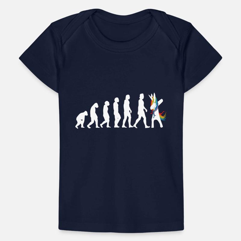 Evolution Einhorn das ist die Geschichte Baby Premium Organic T-Shirt