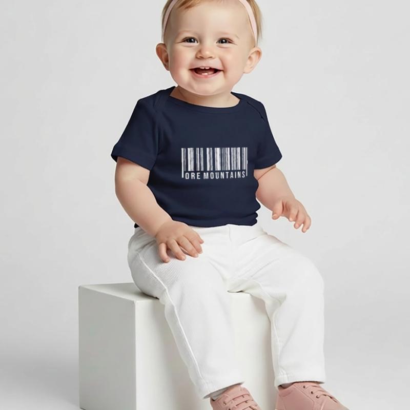 Ore Mountains Erzgebirge Scanning Code Baby Premium Organic T-shirt