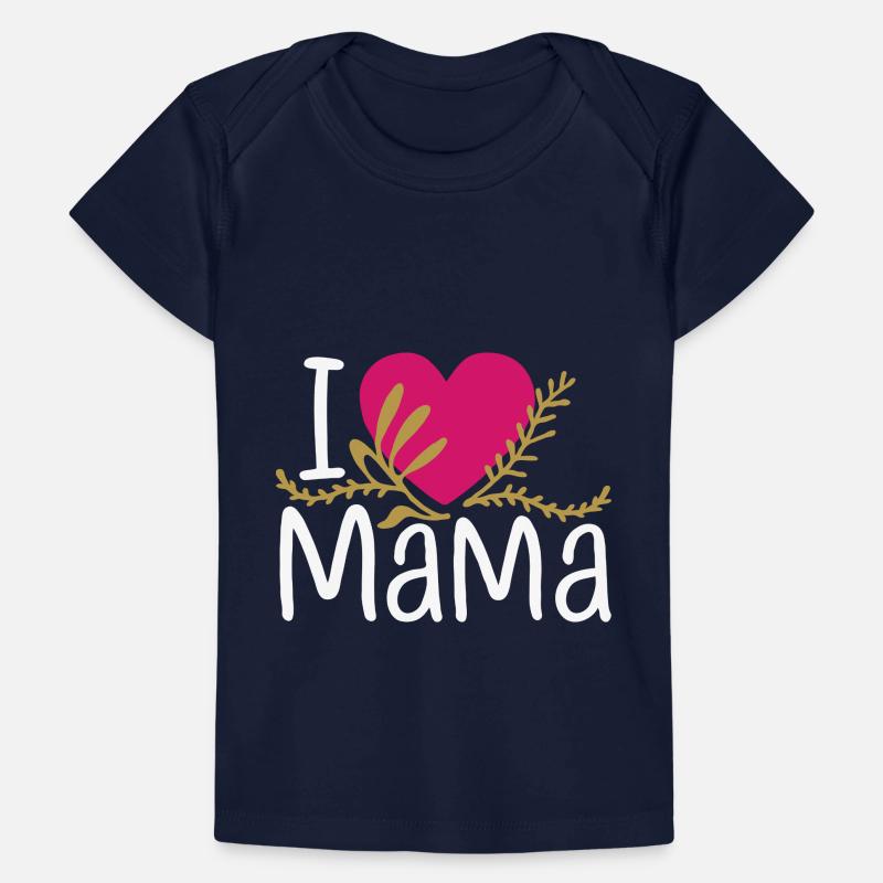 Mama Muttertag Geburtstag Geschenkidee Baby Premium Organic T-Shirt