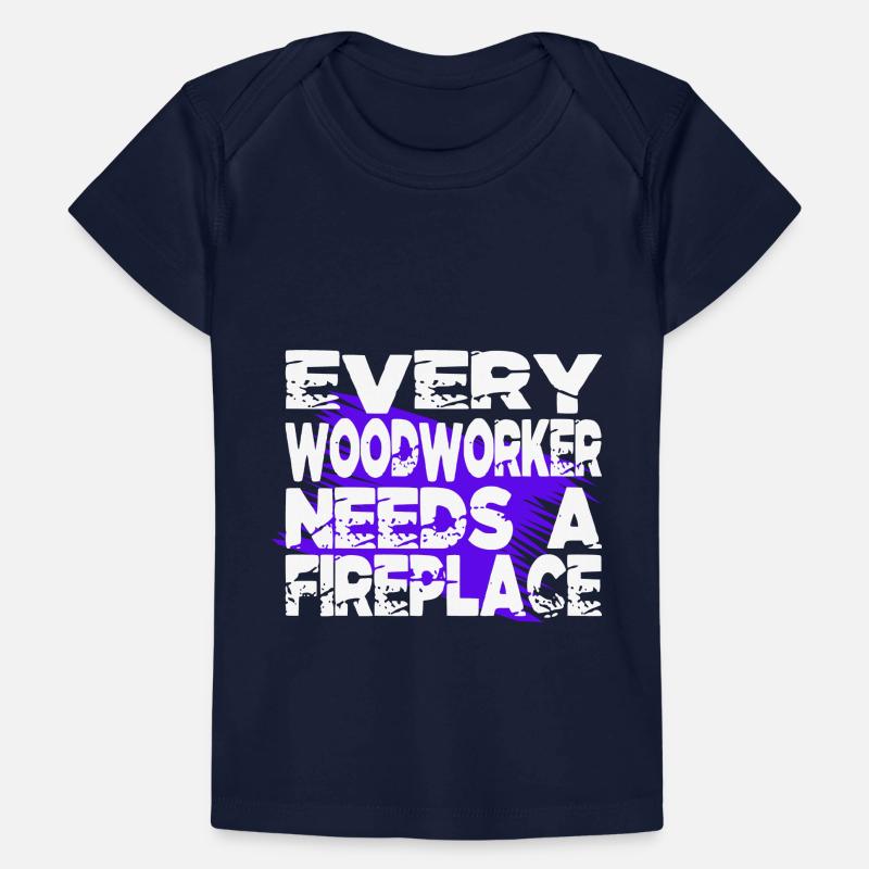Dad Sayings Forest Work Carpenter Statement Baby Premium Organic T-shirt