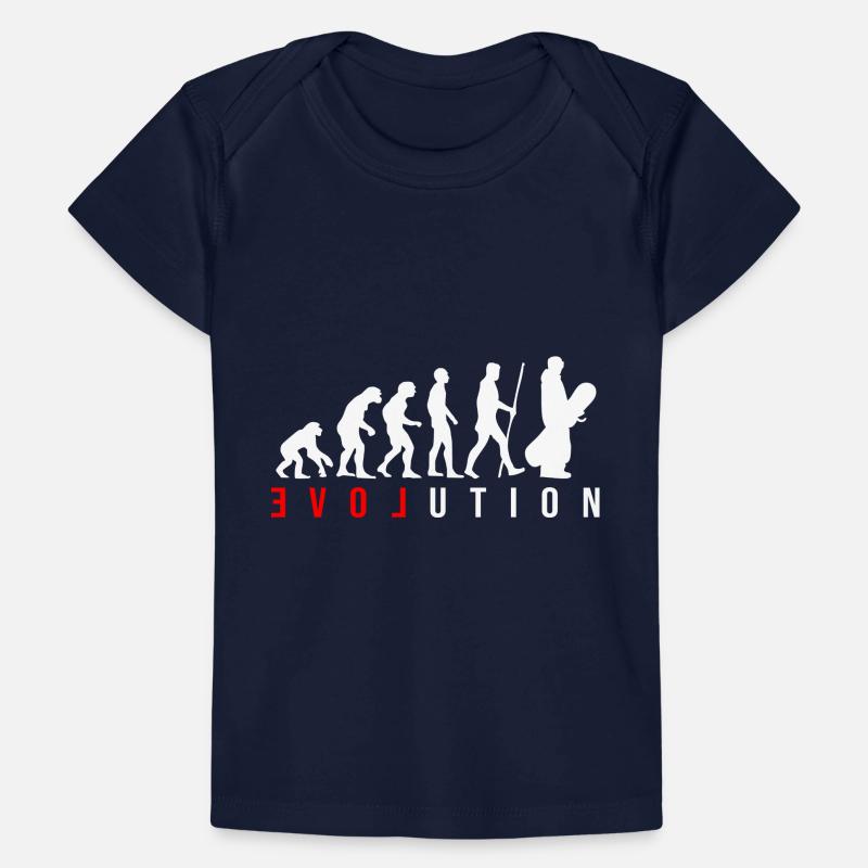 Snowboard Evolution T-shirt Premium bébé bio