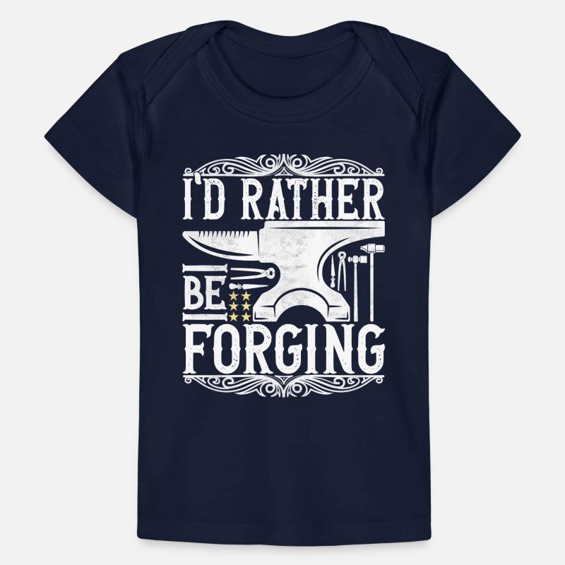 Enclume de forge forgeuse T-shirt Premium bébé bio